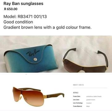 RAY BAN sunglasses 