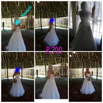 Wedding dress for sale 