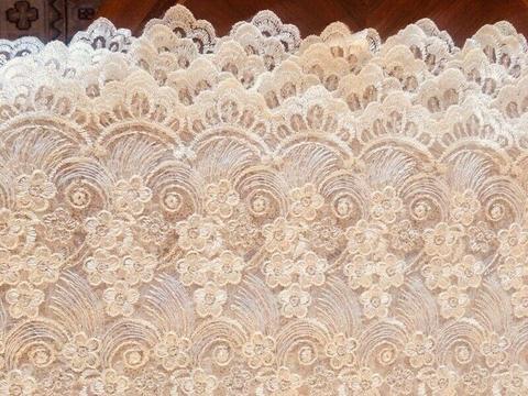 Beautiful beaded lace for sale 