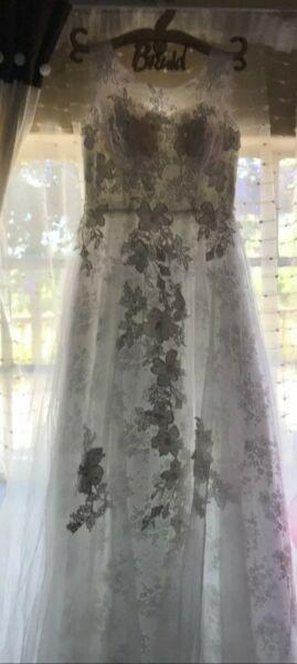 Wedding dress and bridesmaid dress for sale. 