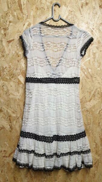 Black & White lace YDE dress for sale 