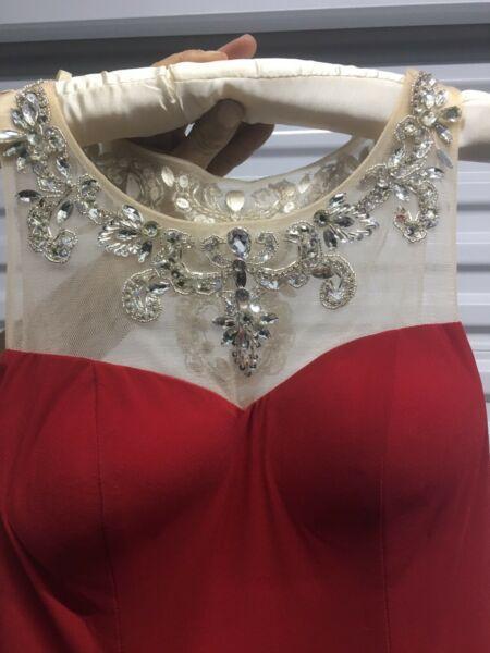 NEVER WORN Red Matric Dance Dress For Sale 