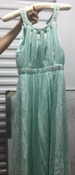 Turquoise Matric Dance Dress For Sale 