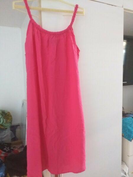 STRAPPY PINK DRESS FOR SALE 