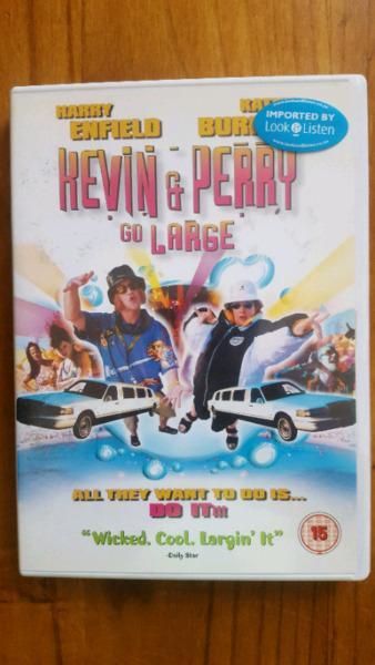 KEVIN & PERRY GO LARGE ORIGINAL IMPORTED DVD 