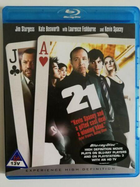 21 Blu-Ray DVD movie 