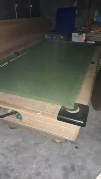 Pool table slate top 