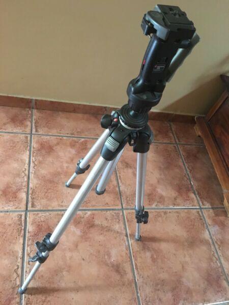 Manfrotto tripod with joystick head 