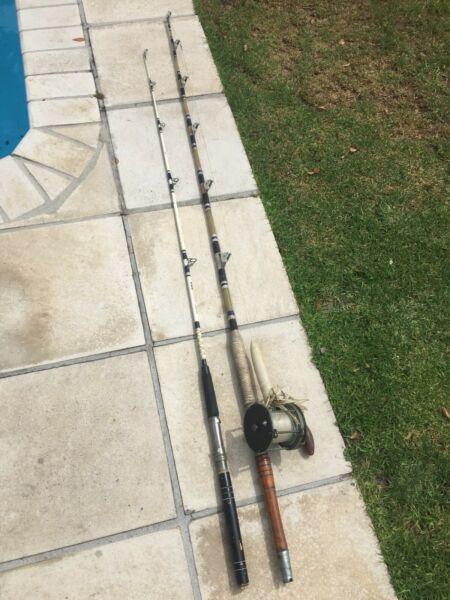 Boat rods and Templar reel  