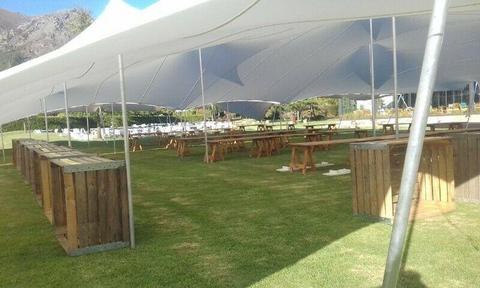 300m2 20m x15m 1 ply summer wedding stretch tent for sale R21 000 