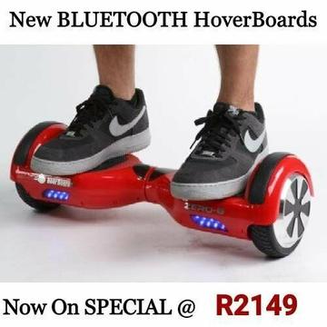 Brand New BLUETOOTH Hoverboards On Special 