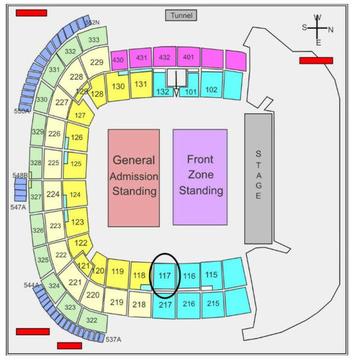 Ed Sheeran Cape Town Concert Ticket for Sale (Concert Date: 27 March) 