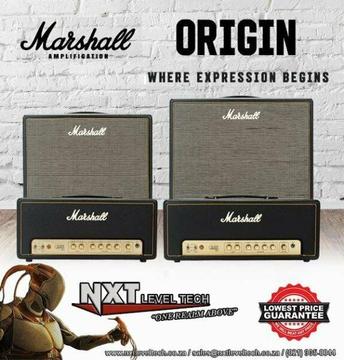 NEW Marshall Origin Series Guitar Combo Amplifiers and Heads 