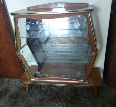 Antique retro showcase / display cabinet 