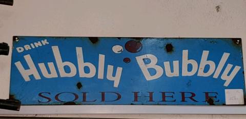 Hubbly Bubbly Sign 