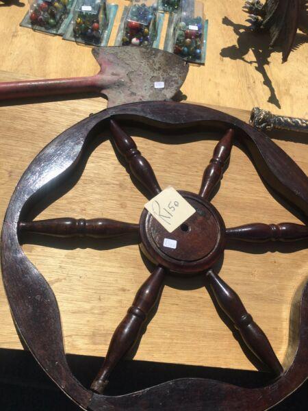 Wagon wheel or ships wheel? 