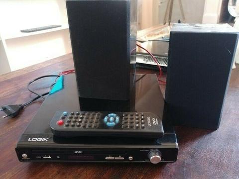 Logik DVD player with speakers 