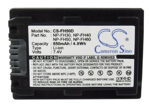 Cameron Sino Camera Battery CS-FH50D for SONY DCR-DVD103 etc 