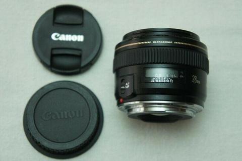 Canon Lens EF 28mm 1:1.8 Ultrasonic 