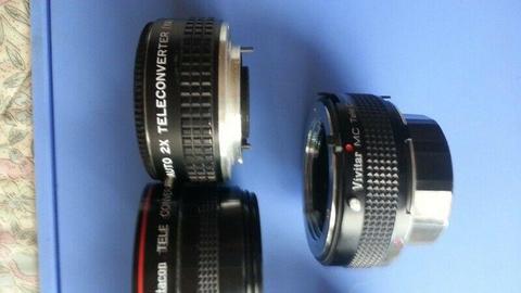 LENS CONVERTERS 12 TO CHOOSE FROM R200 EACH 