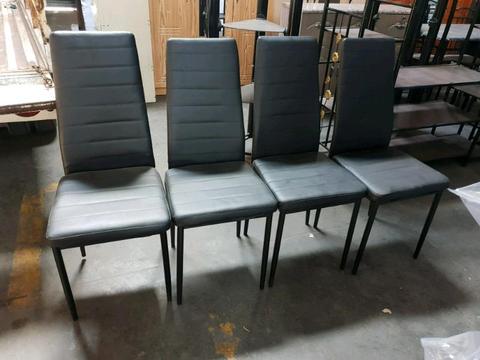 New black chairs 