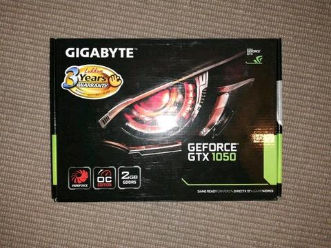 Gigabyte Nvidia GTX 1050 OC 2048MB Graphics Card 