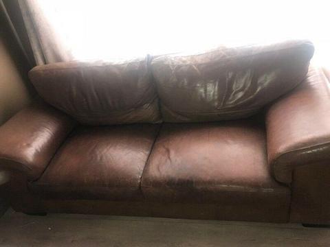 Coricraft Genuine Leather Couch 
