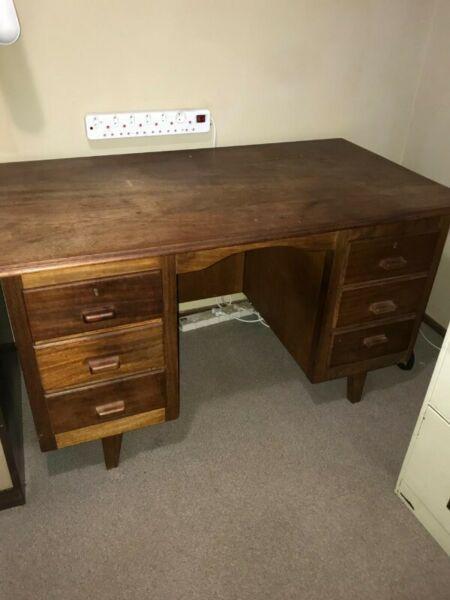 Wooden desk 