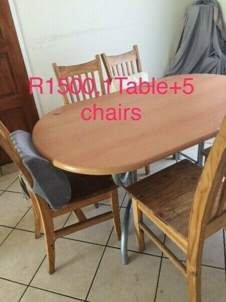 dinning table and chairs combo for sale,and everything for sale in Eco park estate,Centurion 