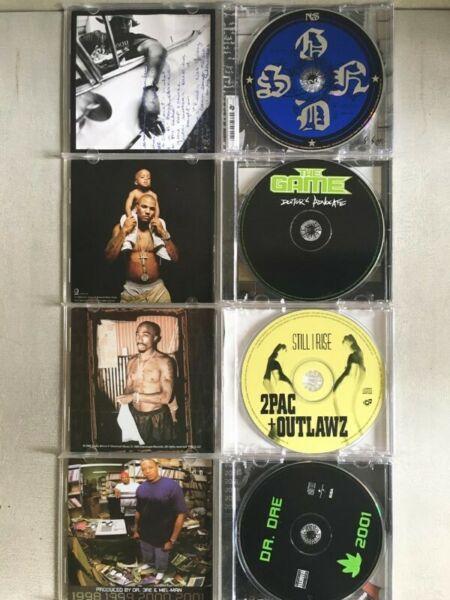 2pac Dr Dre Nas The Game Collectable CDs 