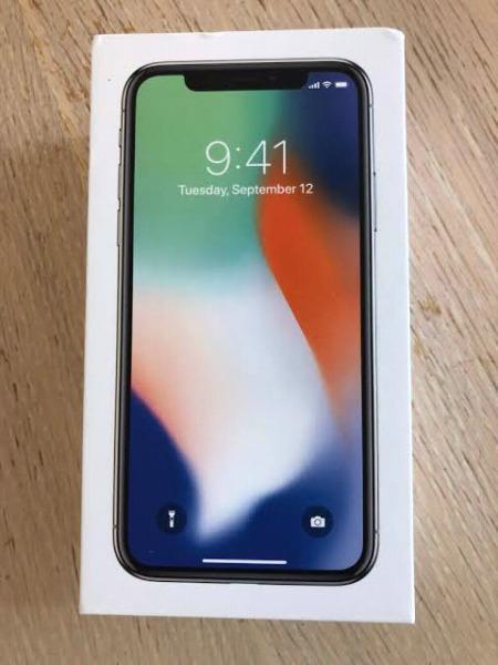 Iphone X 64 Gb With Box For Sale 