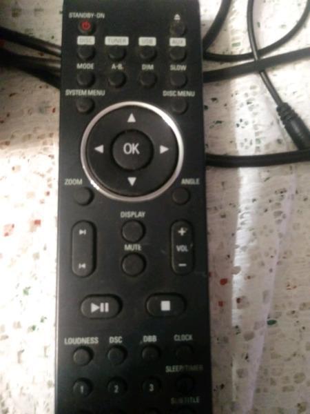 Remotes for dstv pvr and philips audio 