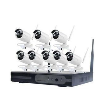 8ch Wireless 1080p HD CCTV DIY kit 