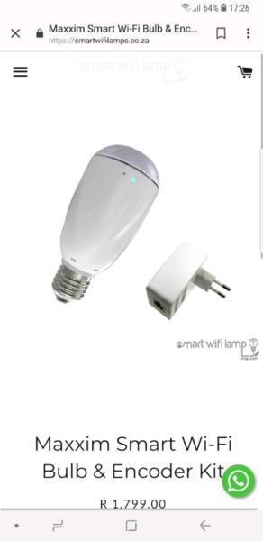 Maxxim Smart WiFi Lamp 