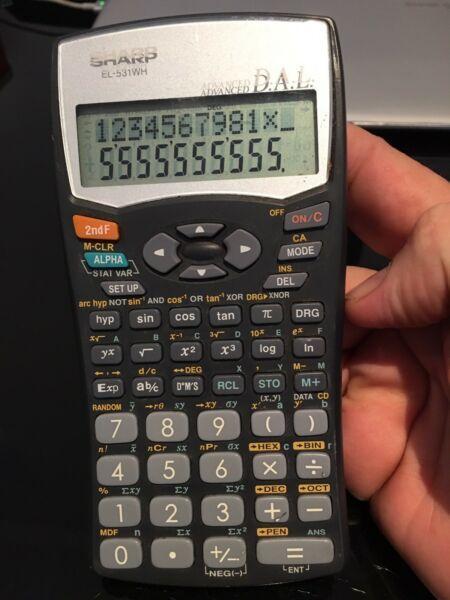 Calculator Sharp EL-531WH 