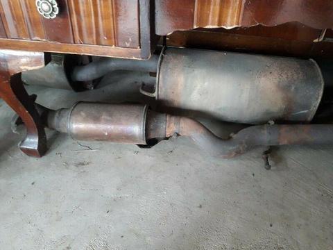 Exhaust, Manifold & catalytic converter Ford ST150 