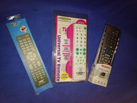BRAND NEW TUBE LCD LED and PLASMA TV UNIVERSAL REMOTE CONTROLS - TELEVISION REMOTES 