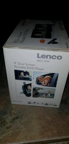 Lenco MES 404 dual screen portable DVD Player  
