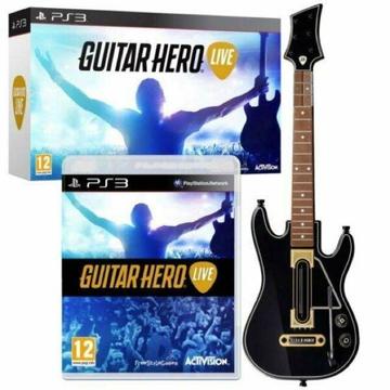 Guitar Hero Live - Software and Guitar - Sealed 