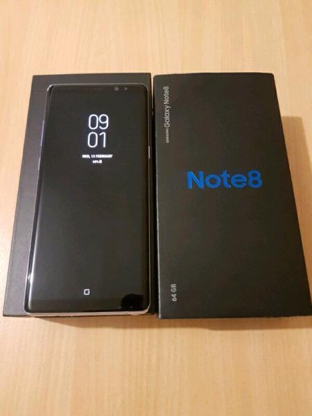 Samsung Galaxy Note 8 with Box ( Mint Condition ) 