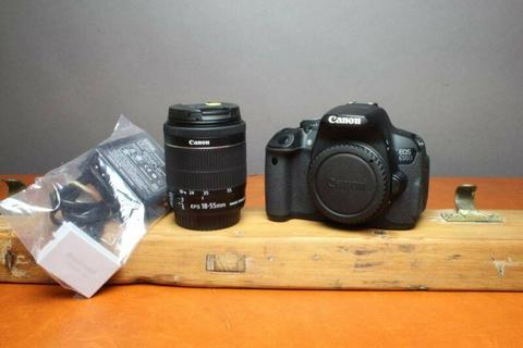 Canon 650D - 18mp - full hd and Canon 18-55mm IS STM lens ...  