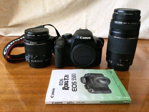 Canon 550D bundle 