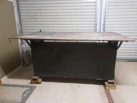 Steel table for sale 