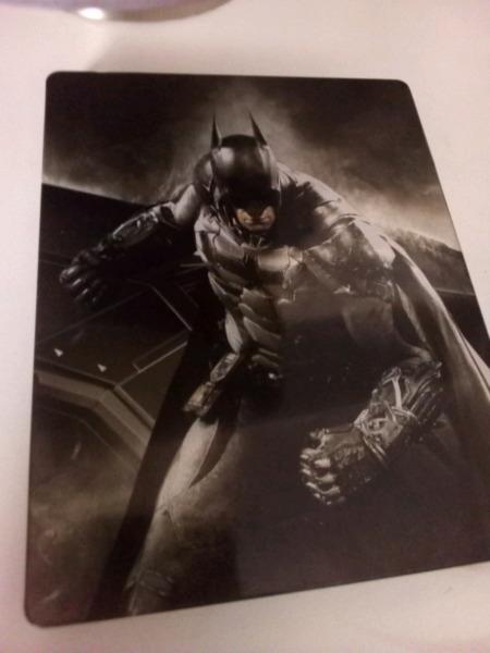 Batman Arkham Knight steel cover 