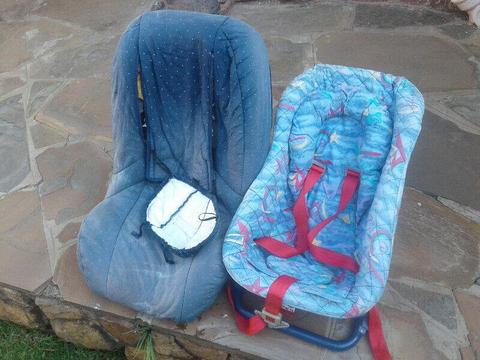 Car seat and Booster seat. Make an offer 