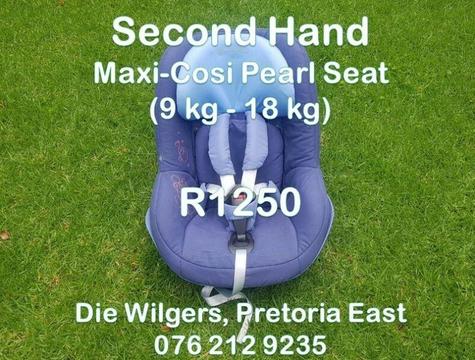 Second Hand Maxi-Cosi Pearl Seat (9 kg - 18 kg) 