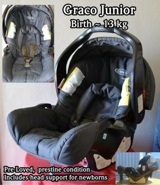 Graco Junior Baby Car Seat Group 0 + 0 13 kg 