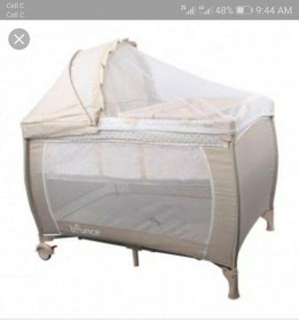 Titanium Baby Cot 