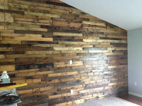 Pallets and Planks - Pallet Wood Cladding 