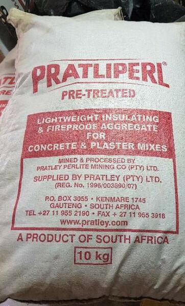 Pratliperl 10kg bag (For Thermal Insulating Lightweight Plaster and Screeds) 